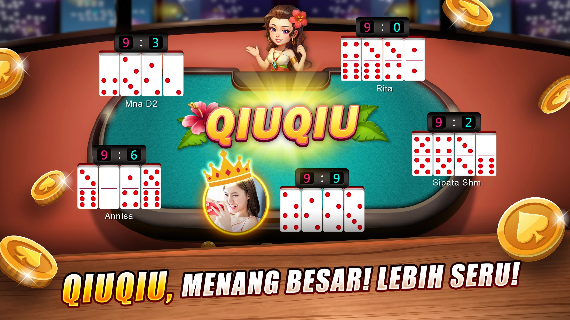 LUXY Domino Gaple QiuQiu Poker screenshot