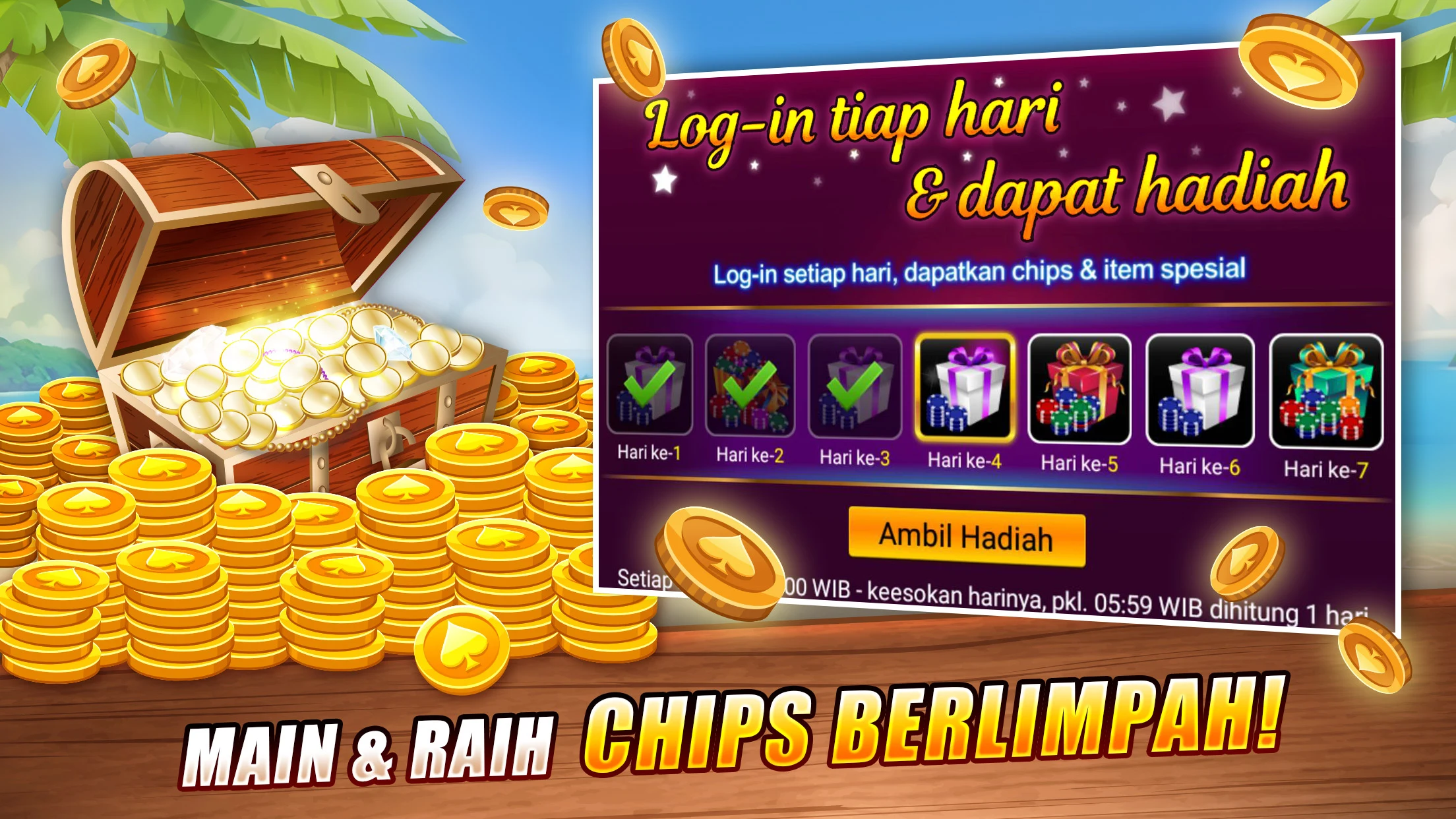 LUXY Domino Gaple QiuQiu Poker screenshot