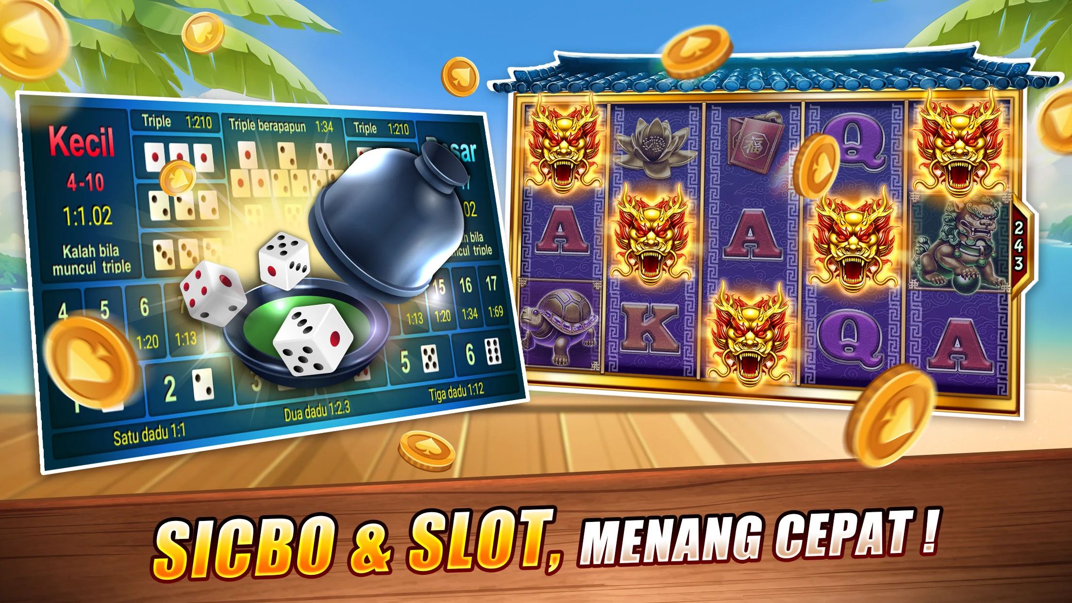 LUXY Domino Gaple QiuQiu Poker screenshot